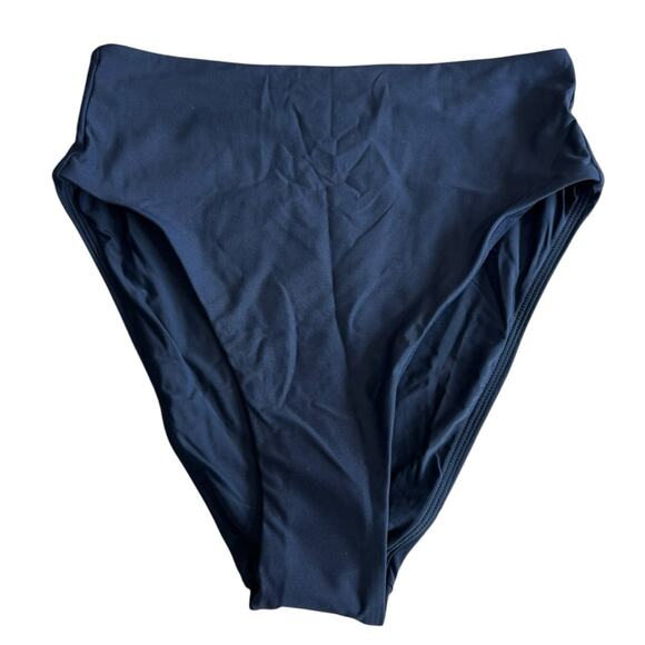 By Anthropologie Mari High-Waisted Bikini Bottoms
Size small NEW Black - Picture 9 of 10